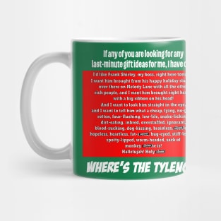 Christmas Vacation speech Mug